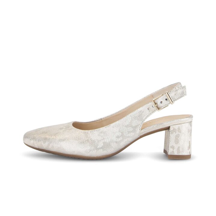 Sling-back goud #0