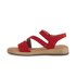 Riemchensandale rot