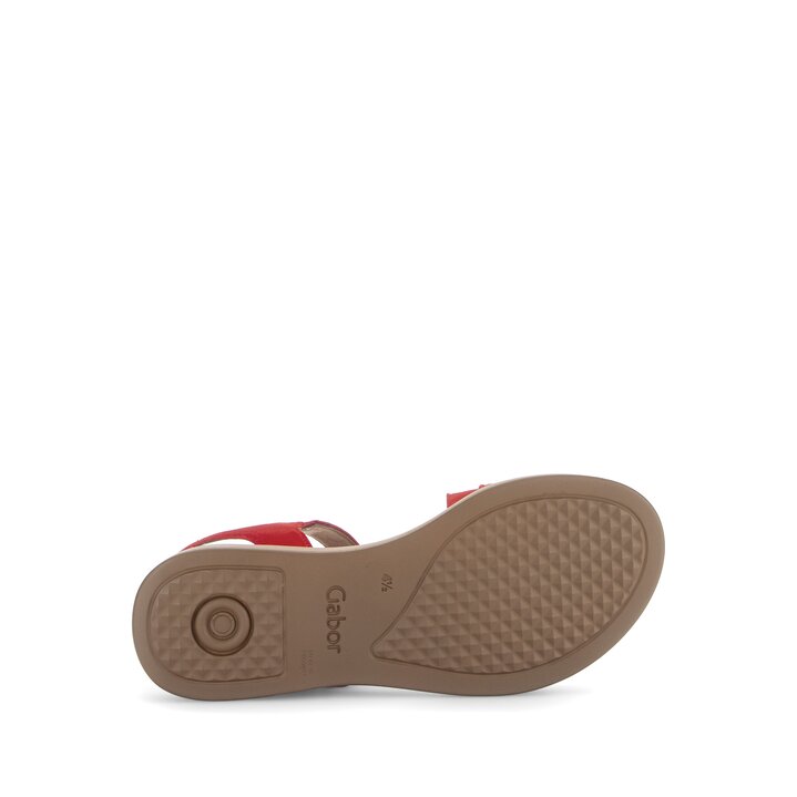 Riemchensandale rot #4