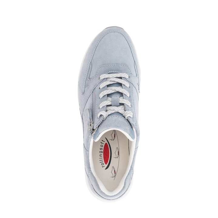 Sneakers basse blu #5