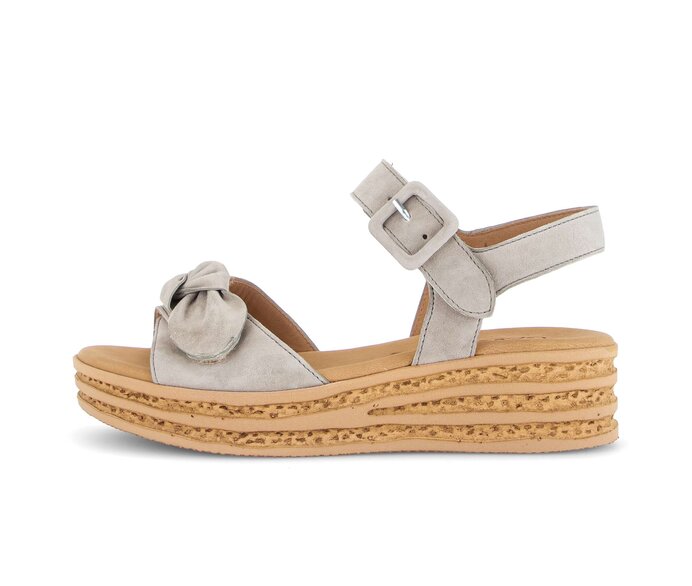 Plateau Sandale grün #0