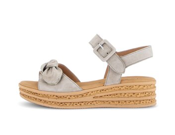 Plateau Sandale grün