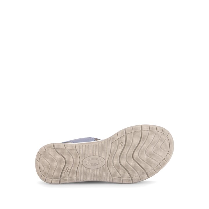 Platåsandaler blå #4