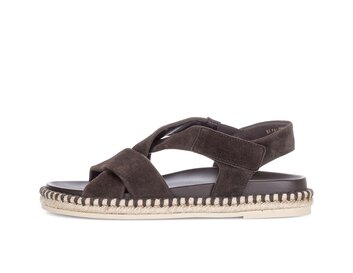 Plateau Sandale braun