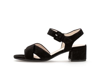 Riemchensandale schwarz