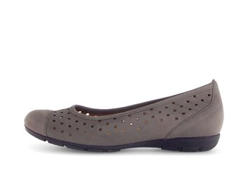 Sportliche Ballerina braun