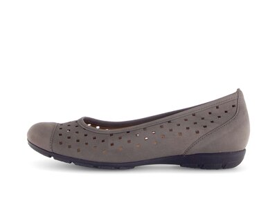 Ballerina sportiva marrone