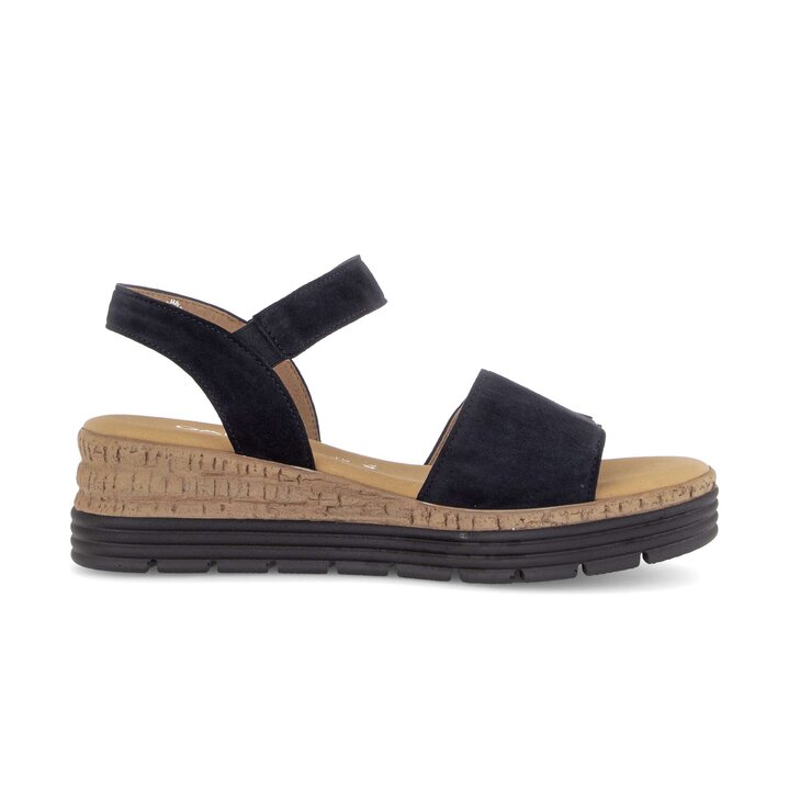 Plateau Sandale blau #1