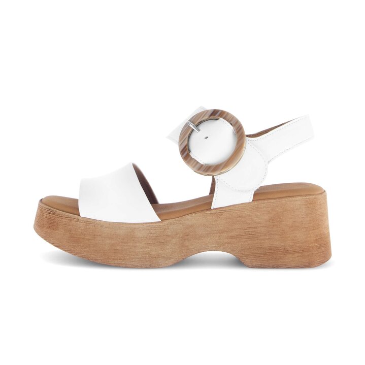 Platåsandaler creme #0