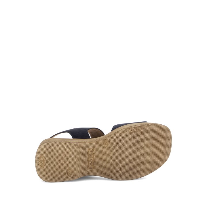 Sandale à plateforme bleu #4