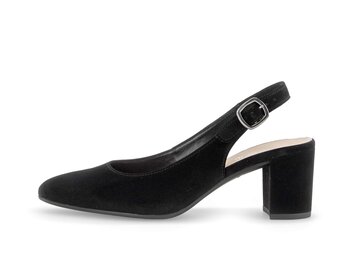Slingback nero