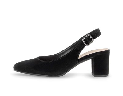 Slingback nero