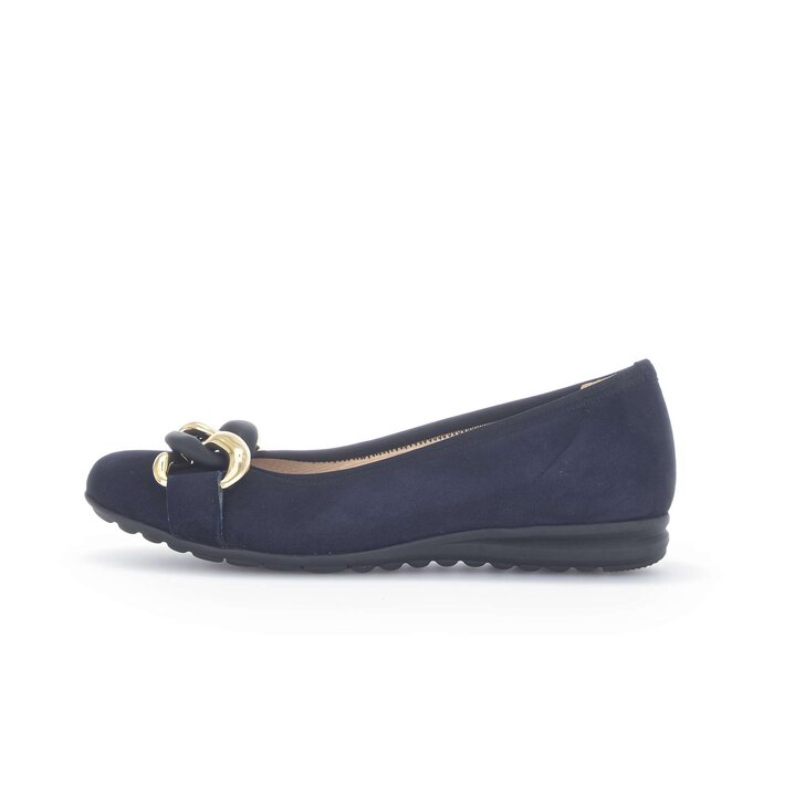 Sportiga ballerinor blå #0