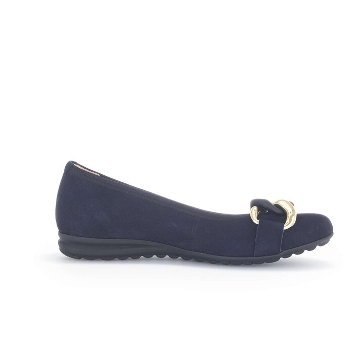 Sportiga ballerinor blå #1