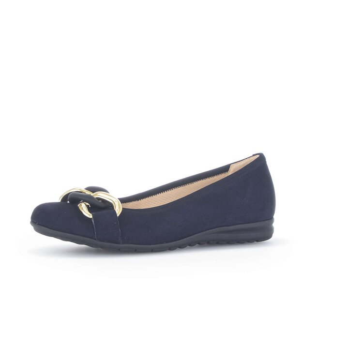 Sportiga ballerinor blå #2