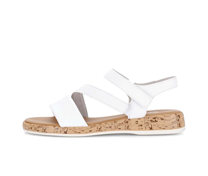 Riemchensandale weiß #0