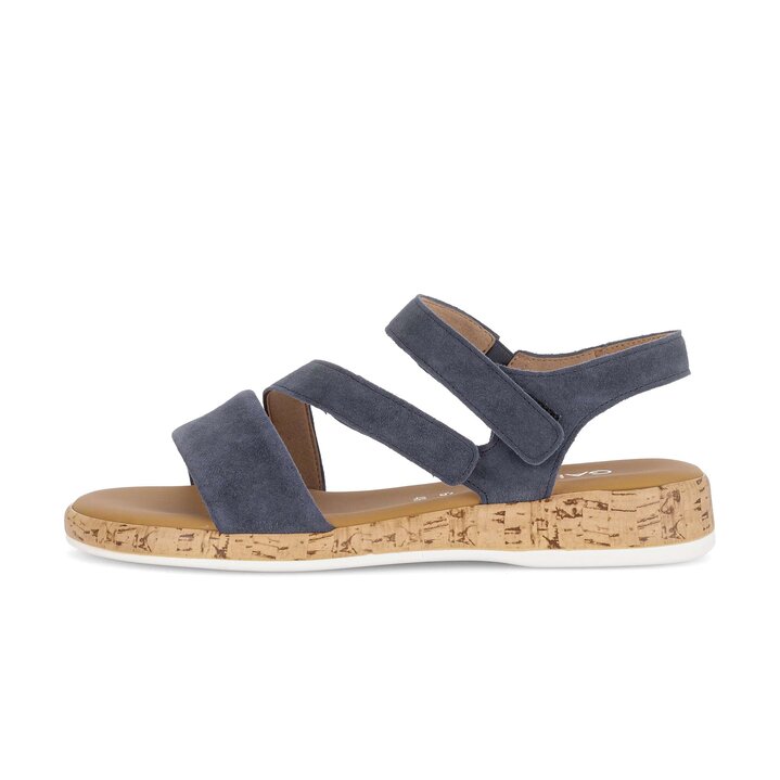 Sandale à bride bleu #0