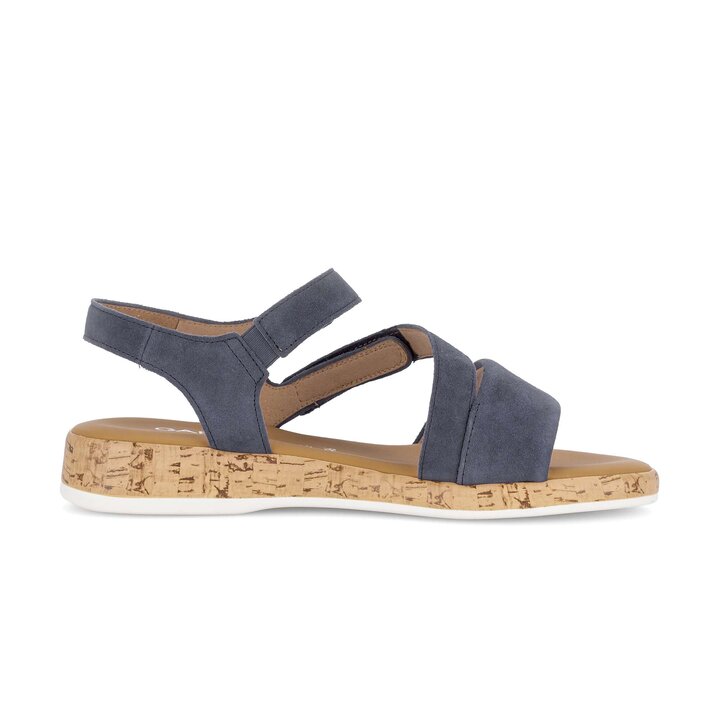 Sandale à bride bleu #1