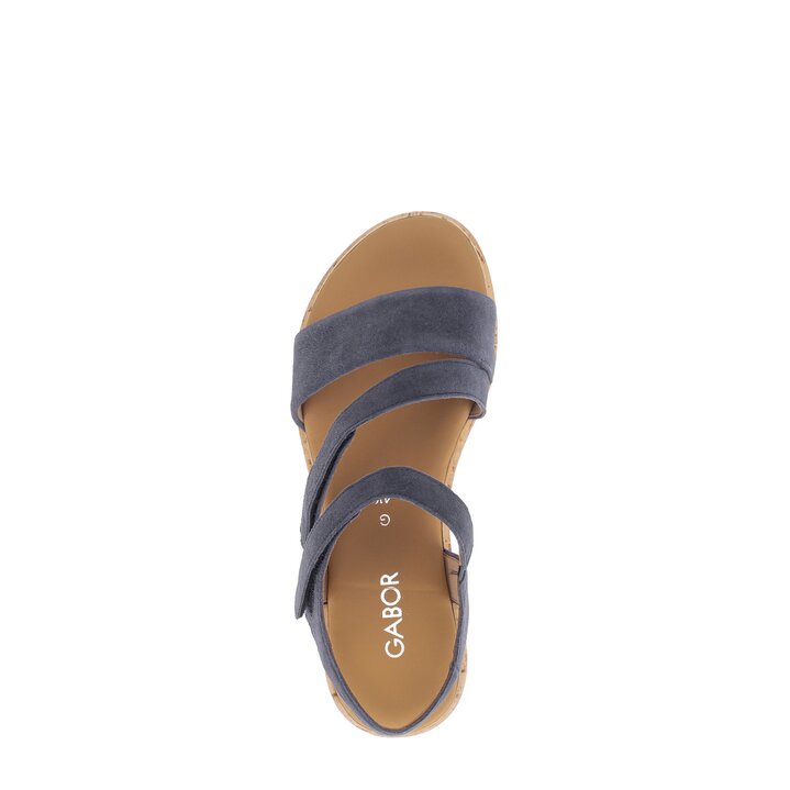 Sandale à bride bleu #5