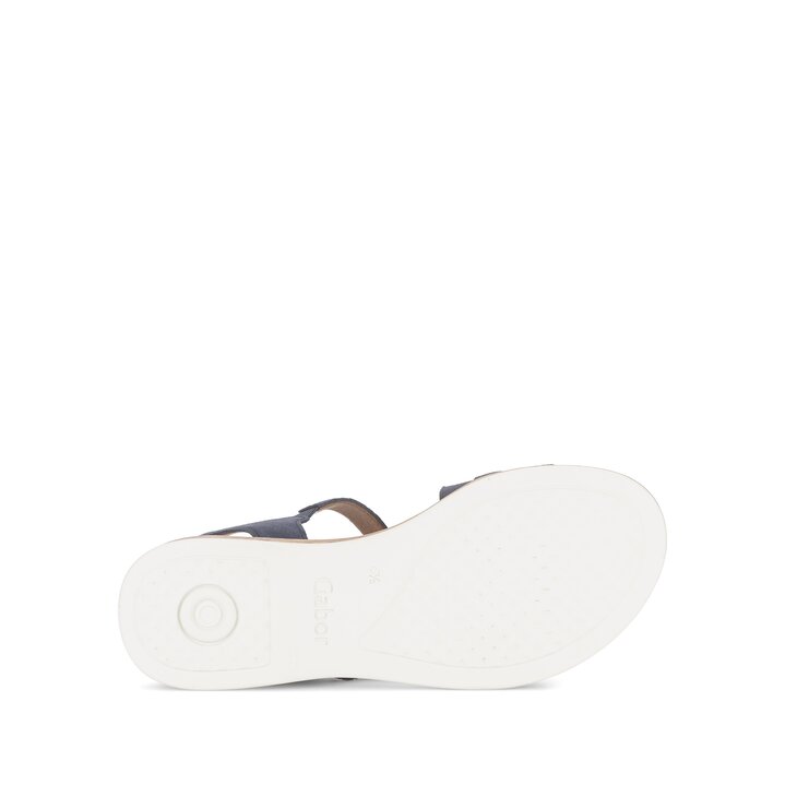 Sandale à bride bleu #4