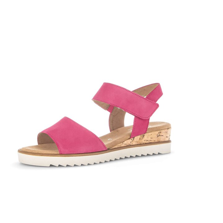 Platåsandaler pink #2