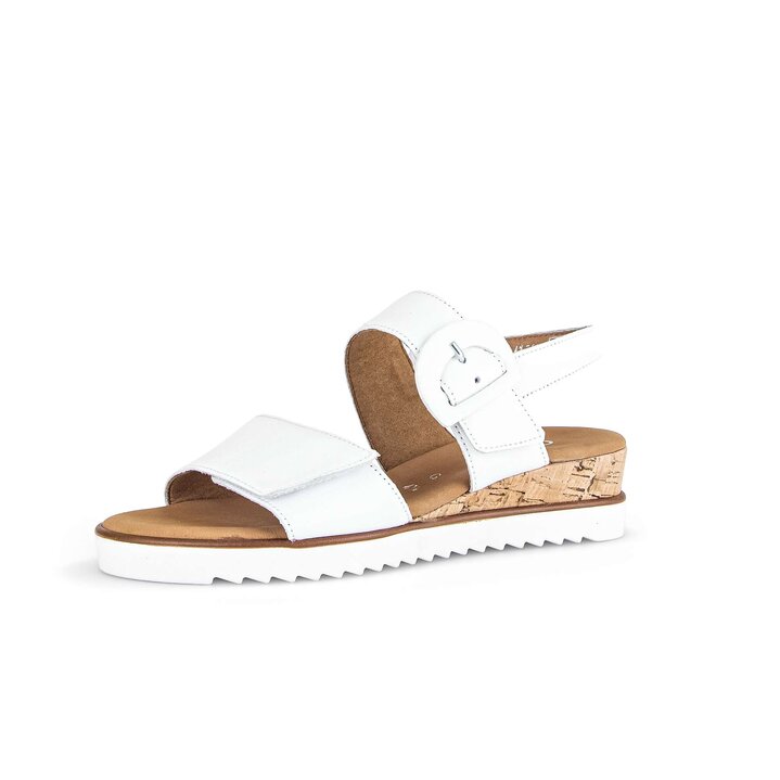 Platåsandaler vit #2