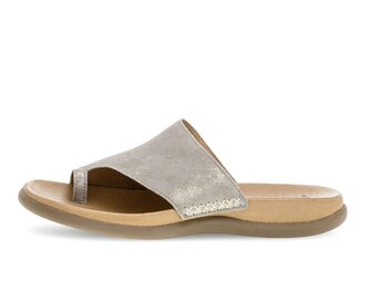 Teenslipper beige