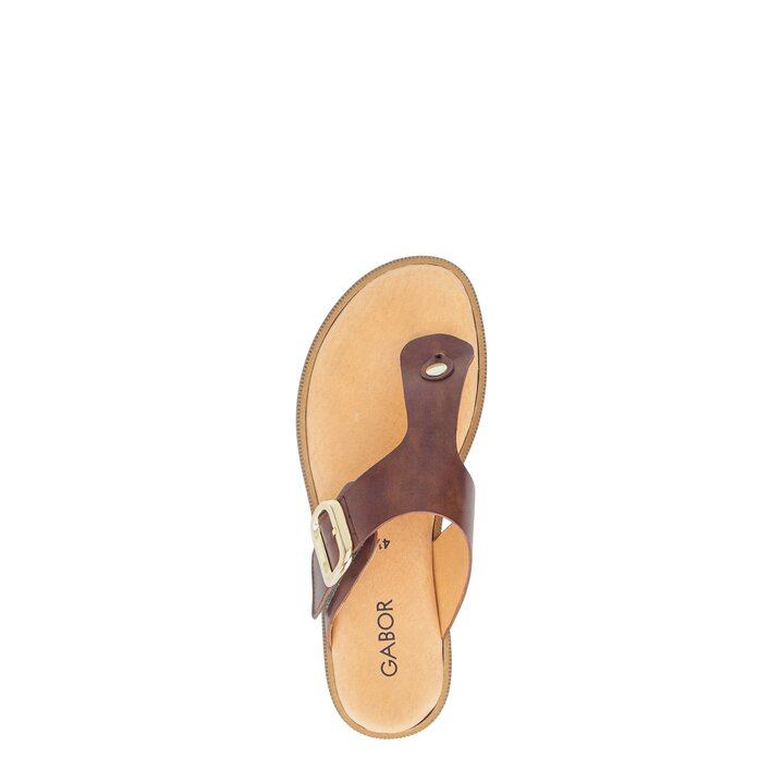 Zehentrenner braun #5