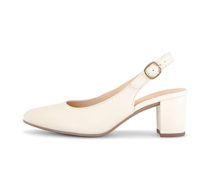 Slingback beige #0