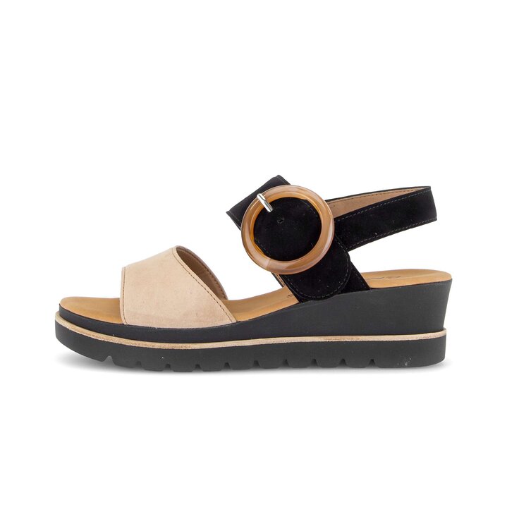 Platåsandaler brun #0