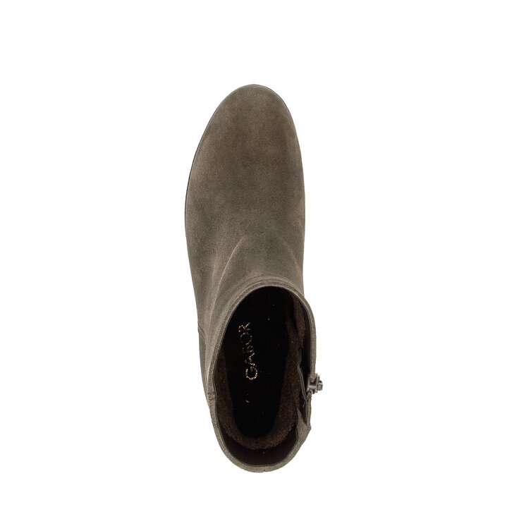 Stivaletto con plateau marrone #5