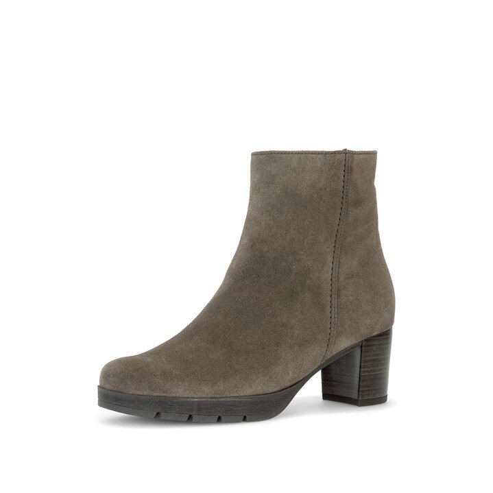 Stivaletto con plateau marrone #2