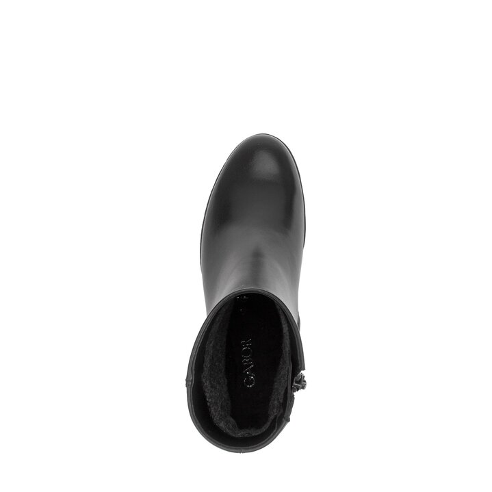 Stivaletto con plateau nero #5