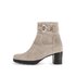Stivaletto con plateau beige