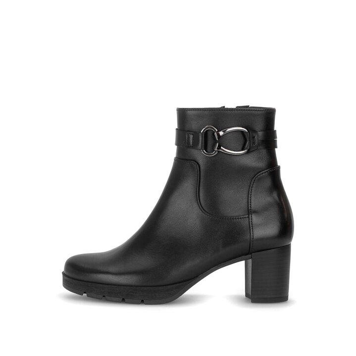 Elegante Stiefelette schwarz #0