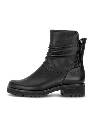 Sportliche Stiefelette schwarz