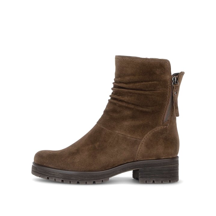 Sportliche Stiefelette braun #0