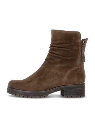 Sportliche Stiefelette braun