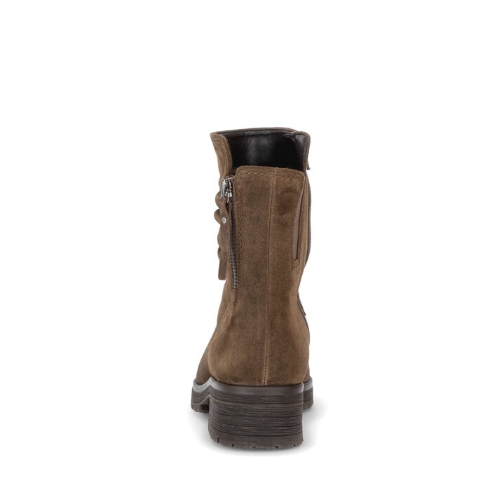 Sportliche Stiefelette braun #3