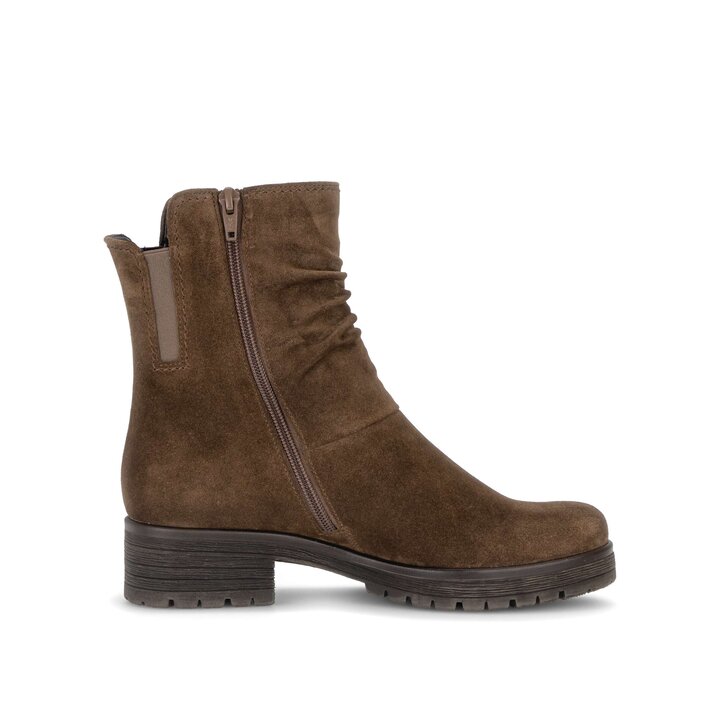 Sportliche Stiefelette braun #1