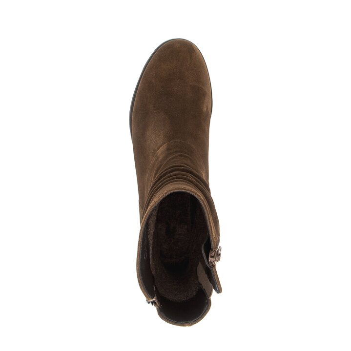 Sportliche Stiefelette braun #5