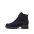 Schnürstiefelette blau