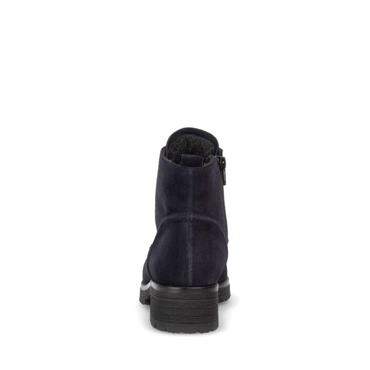 Schnürstiefelette blau #3