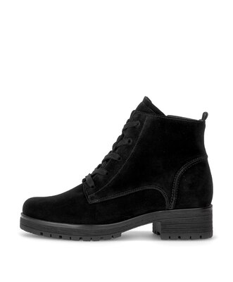 Schnürstiefelette schwarz