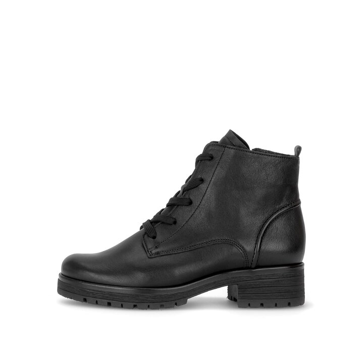 Stivaletto stringato nero #0