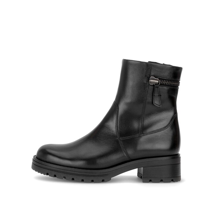 Elegante Stiefelette schwarz #0