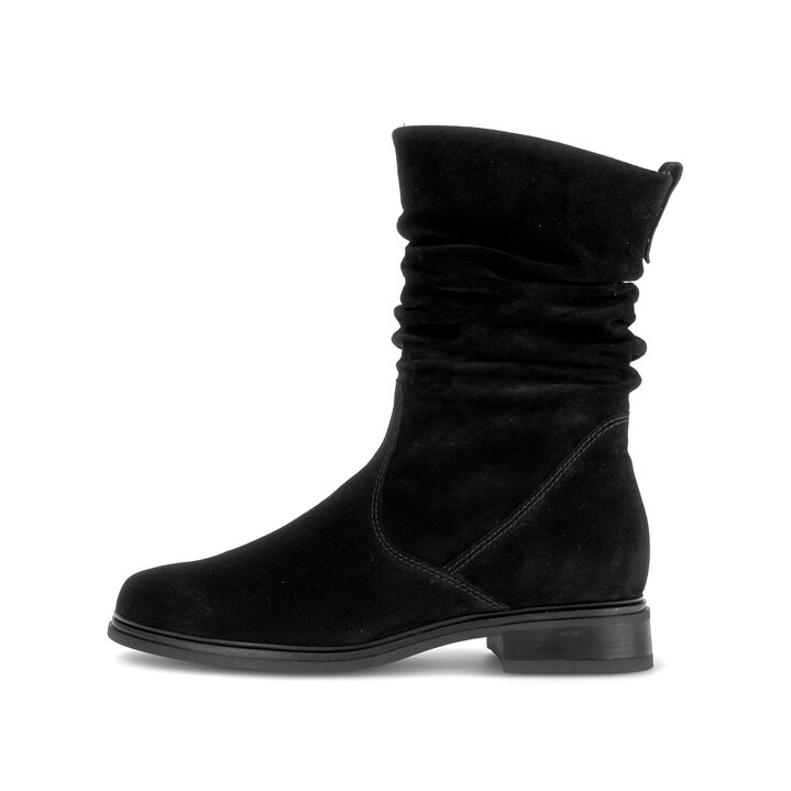 Sportliche Stiefelette schwarz #0