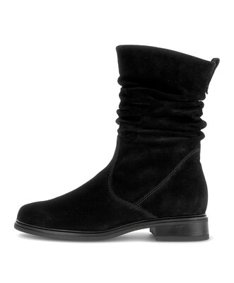 Sportliche Stiefelette schwarz