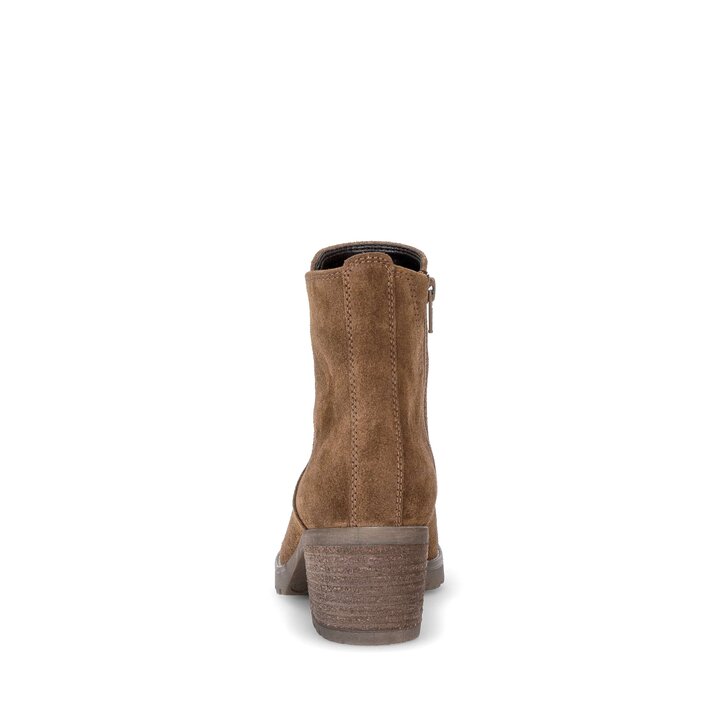 Sportliche Stiefelette braun #3