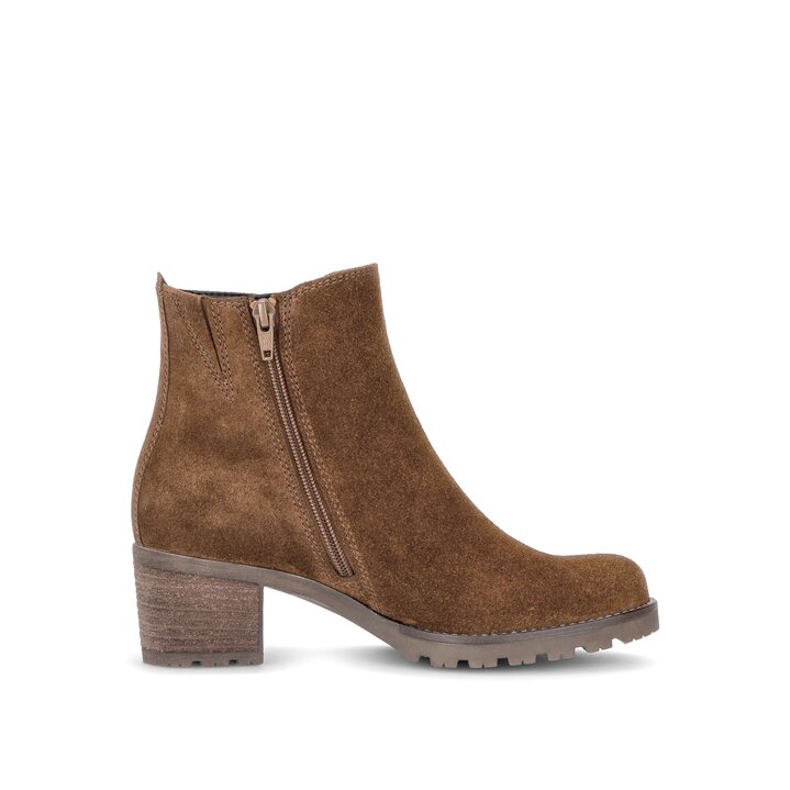 Sportliche Stiefelette braun #1